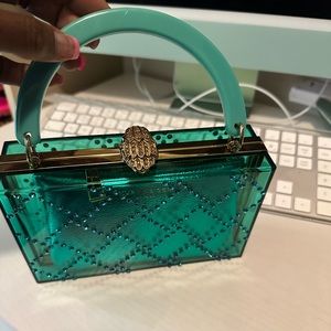 Green Kurt Geiger Clutch